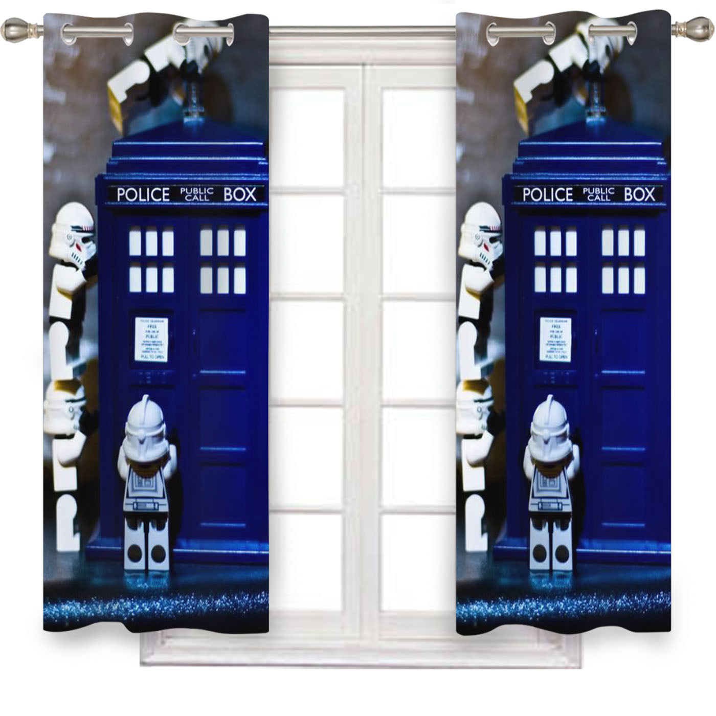 Stormtrooper Star Wars Window Curtains