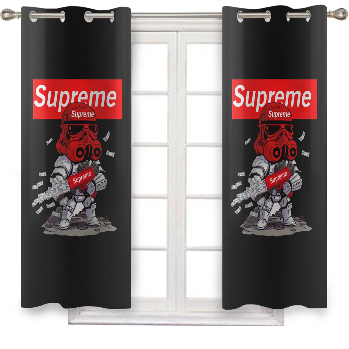 Supreme Star Wars Stormtrooper Window Curtains