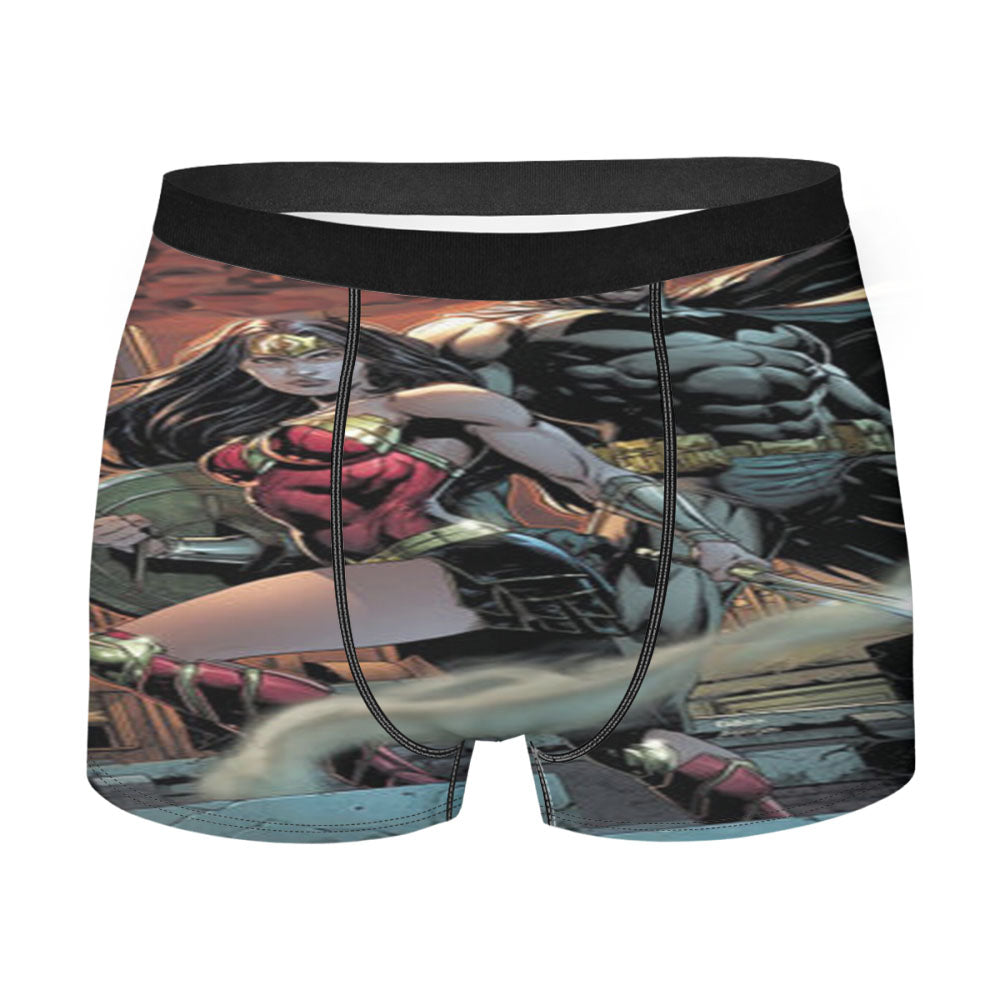 Batman And Wonder Woman Men'S Boxer Briefs