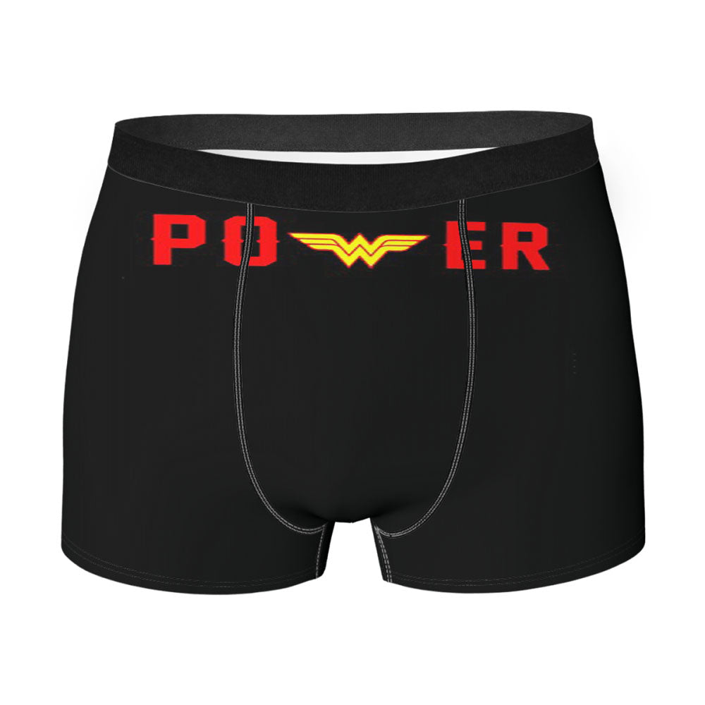 Power Wonder Woman Logo Men'S Boxer Briefs