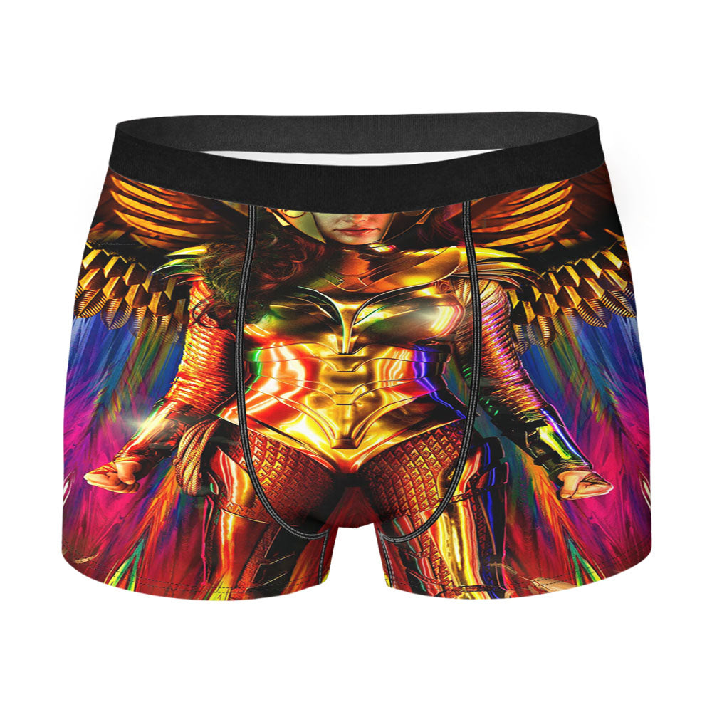 Wonder Woman 1984 Golden Armor 2 Men'S Boxer Briefs