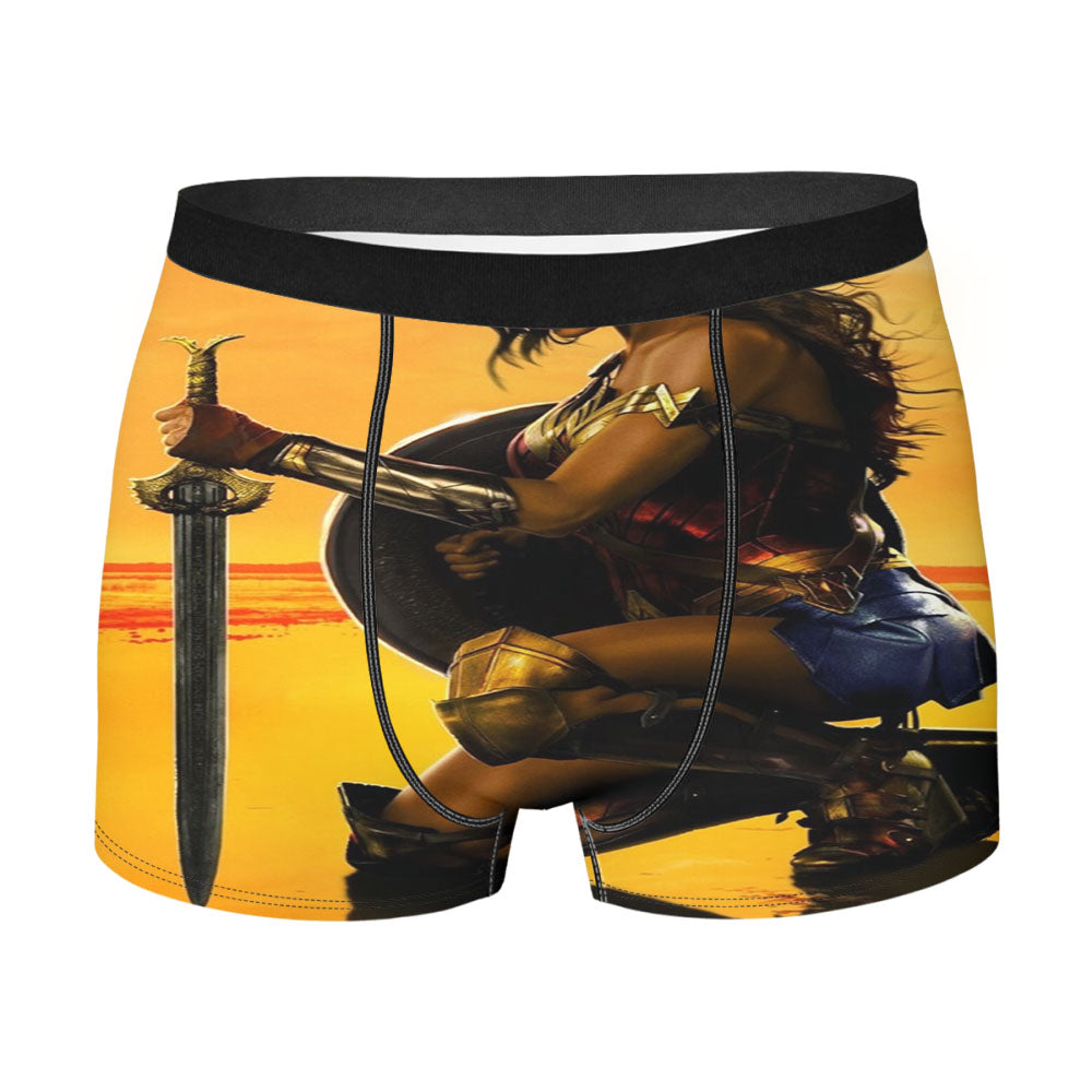 Wonder Woman Galaxy Fan Art Men'S Boxer Briefs