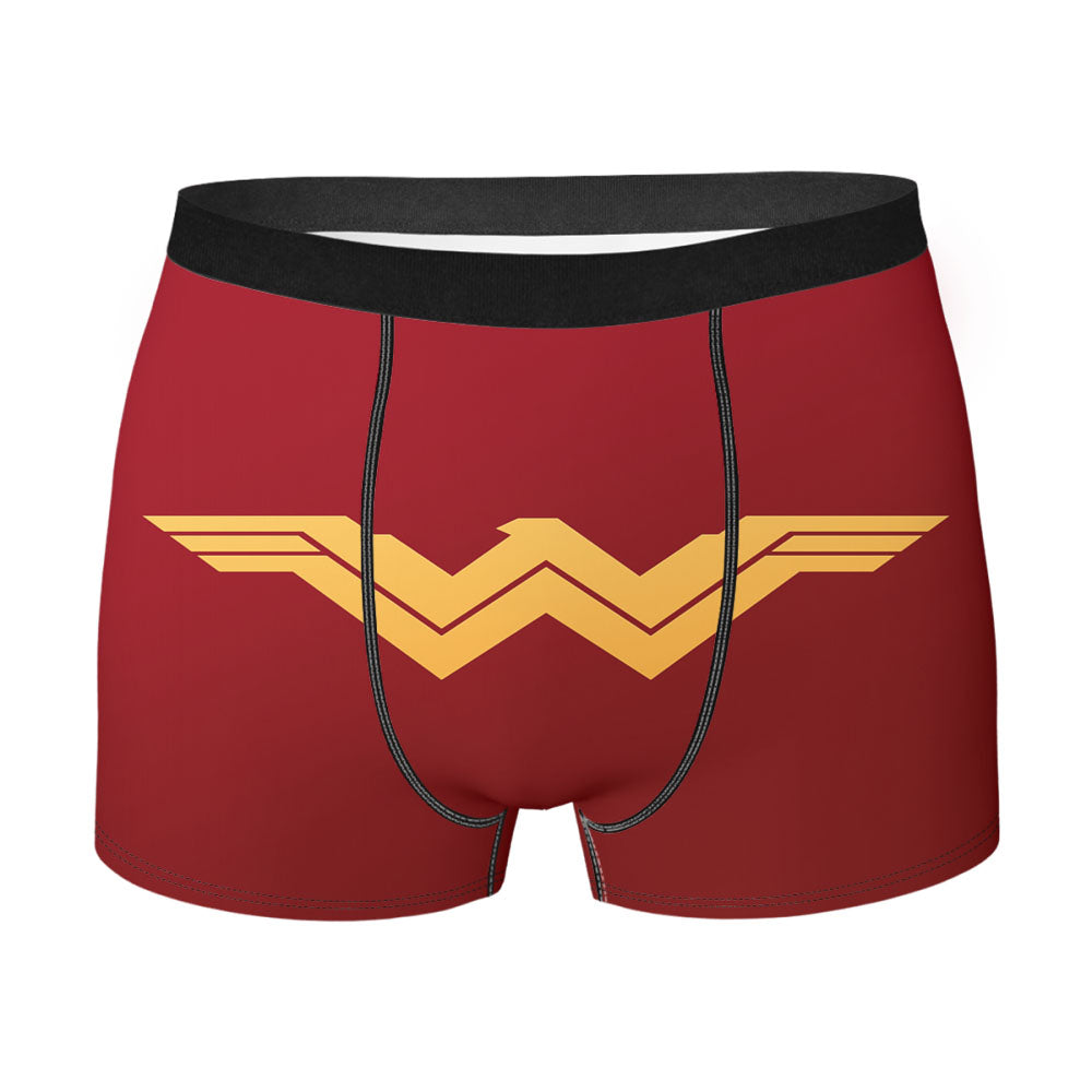 Wonder Woman Gold Logo Men'S Boxer Briefs