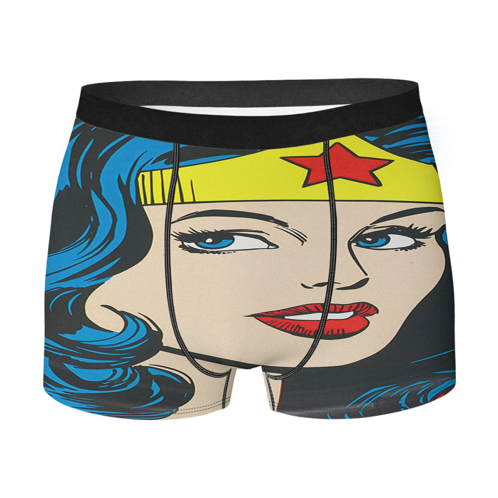 Wonder Woman Wallpaper Men'S Boxer Briefs
